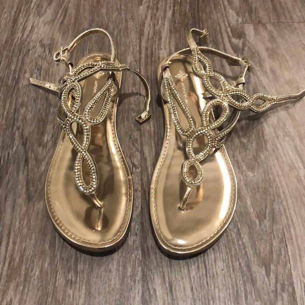Embellished sandals, Antonio Melani.
